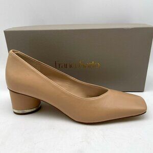 Brand New Franco Sarco Womens  Pisa Pumps Square Toe Lather shoes size 7
